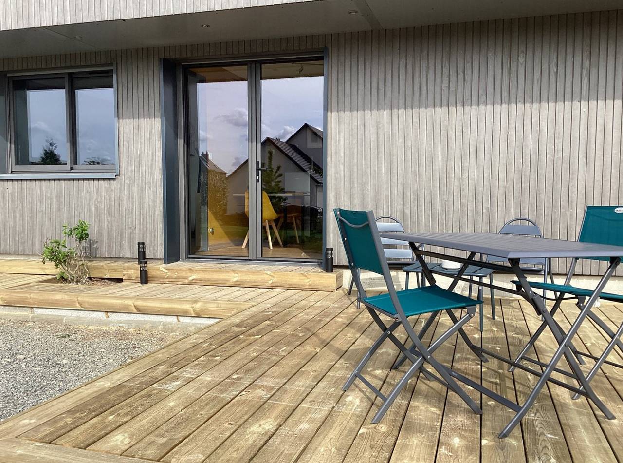 Appartement entier, Appartement indépendant dans maison contemporaine in Quincampoix (homonymie), Région de Rouen