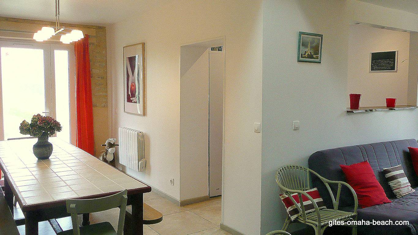 Gîte 8-10 personnes, 3 étoiles, village calme, enfants bienvenus in Mandeville-en-Bessin, Région de Bayeux