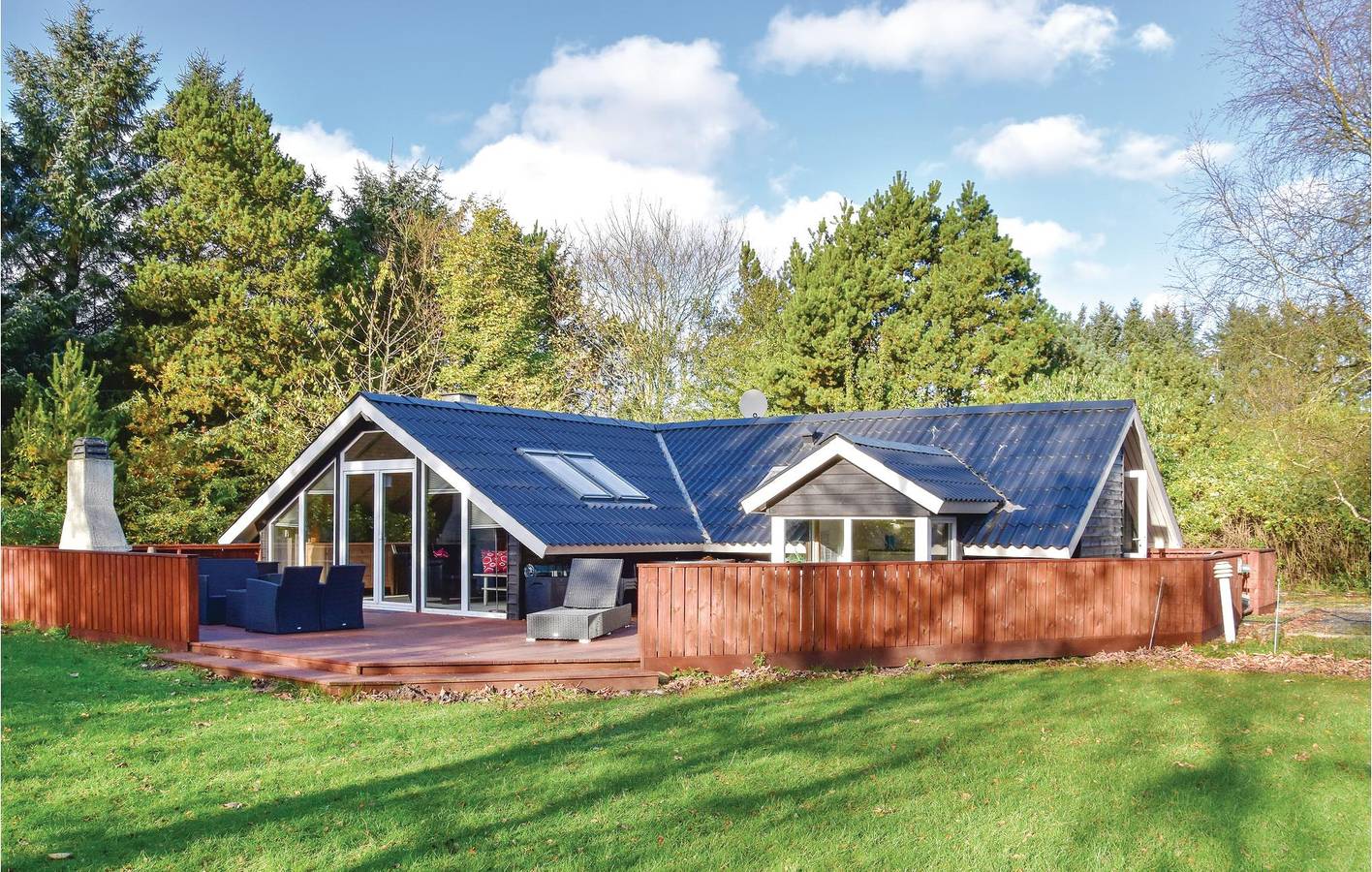 Ferienhaus für 5 Personen mit Terrasse in Lodbjerg Hede, Ringkøbing