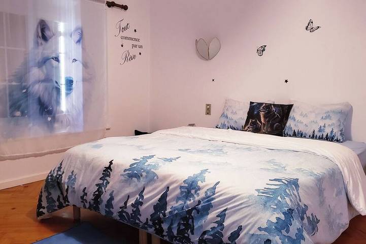 Chambre d’hôte pour 8 personnes, avec terrasse - 1