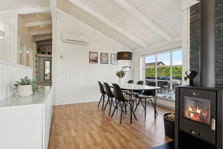 Ferienhaus für 6 Personen, mit Terrasse und Garten sowie Sauna in Flovt Strand - 3