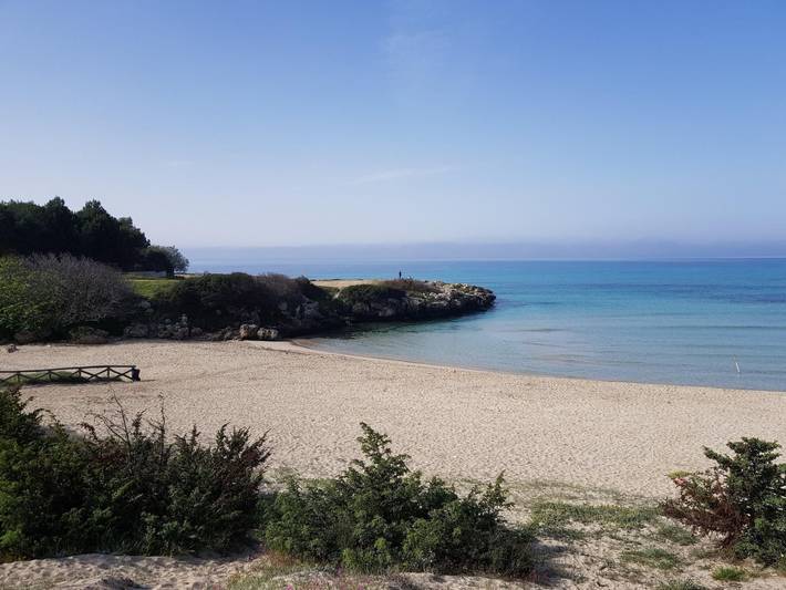 Appartement entier, In Pulsano mit Garten in Pulsano, Golfe de Tarente