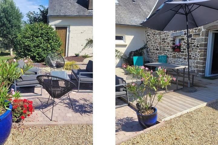 Gîte pour 4 personnes, avec terrasse et jardin à Ploubazlanec - 2