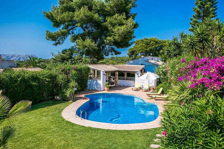 Casa rural para 6 personas, con jardín además de piscina y vistas en Marina Alta