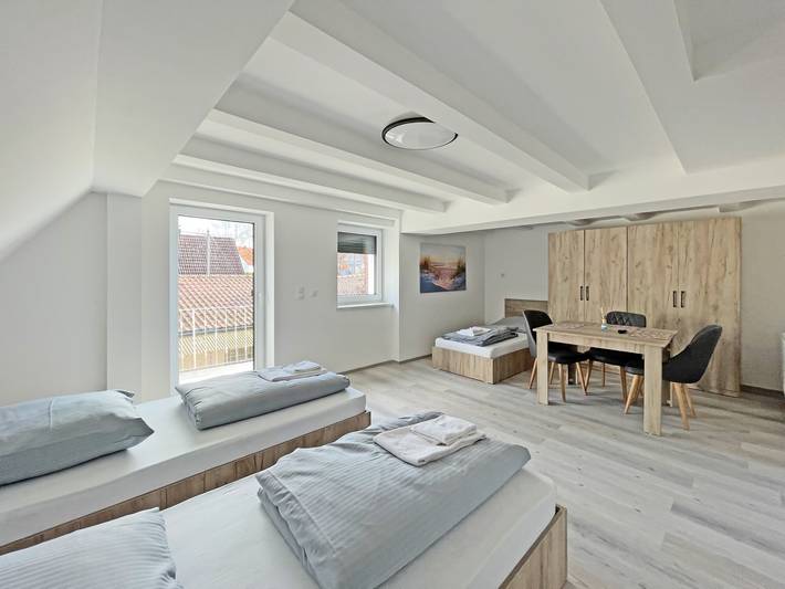 Ferielejlighed for 3 personer, med have, husdyr tilladt i Bayern