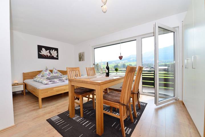 Ferienwohnung für 4 Personen, mit Sauna und Balkon sowie Ausblick, mit Haustier in Hörnerdörfer - 2