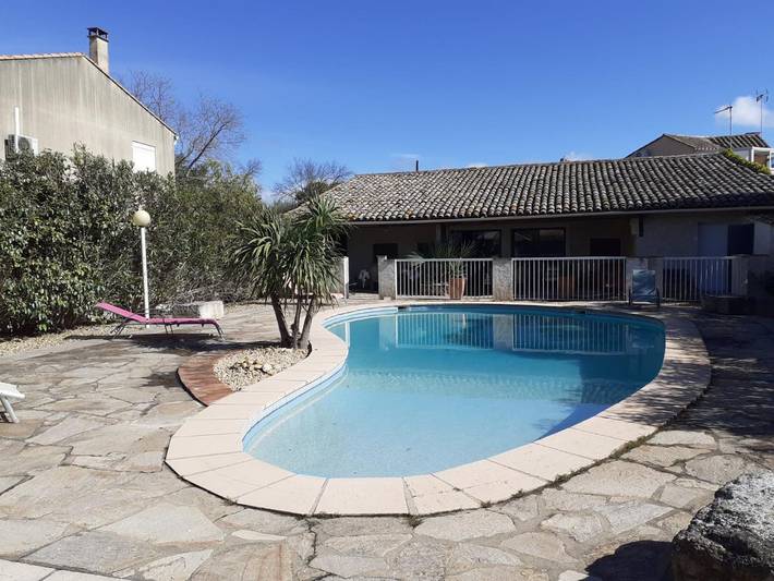 Gîte pour 8 personnes, avec piscine et jardin à Pinet (homonymie) - 2