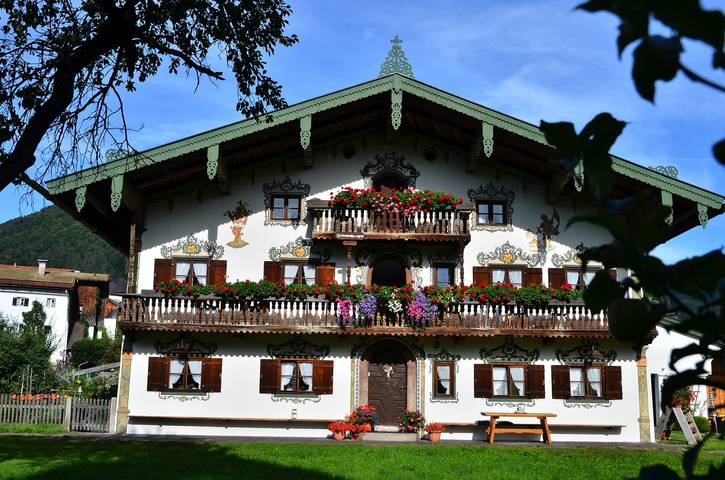 Ferienwohnung für 4 Personen, mit Balkon und Terrasse sowie Garten und Sauna in Ruhpolding - 4