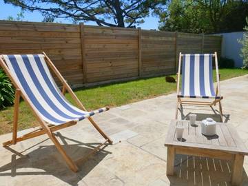 Gîte pour 4 personnes, avec jardin, animaux acceptés dans Plage Saint-Colomban