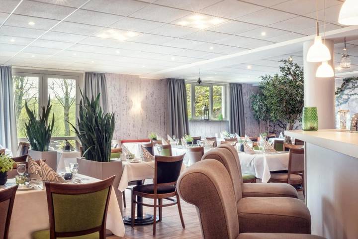 Hotel, mit Terrasse und Garten sowie Sauna und Ausblick in Tröstau - 2