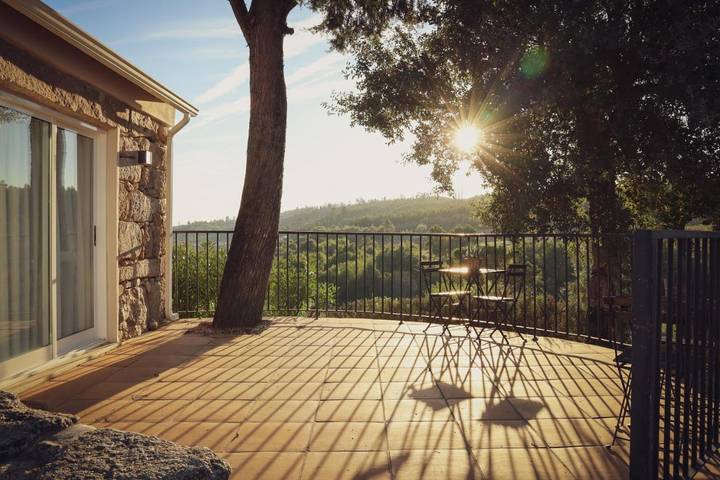 Maison de campagne pour 4 personnes, avec jardin ainsi que piscine et vue dans Carregal do Sal - 4