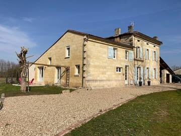 Chambre d’hôte pour 2 personnes, avec jardin à Saint-Denis-de-Pile