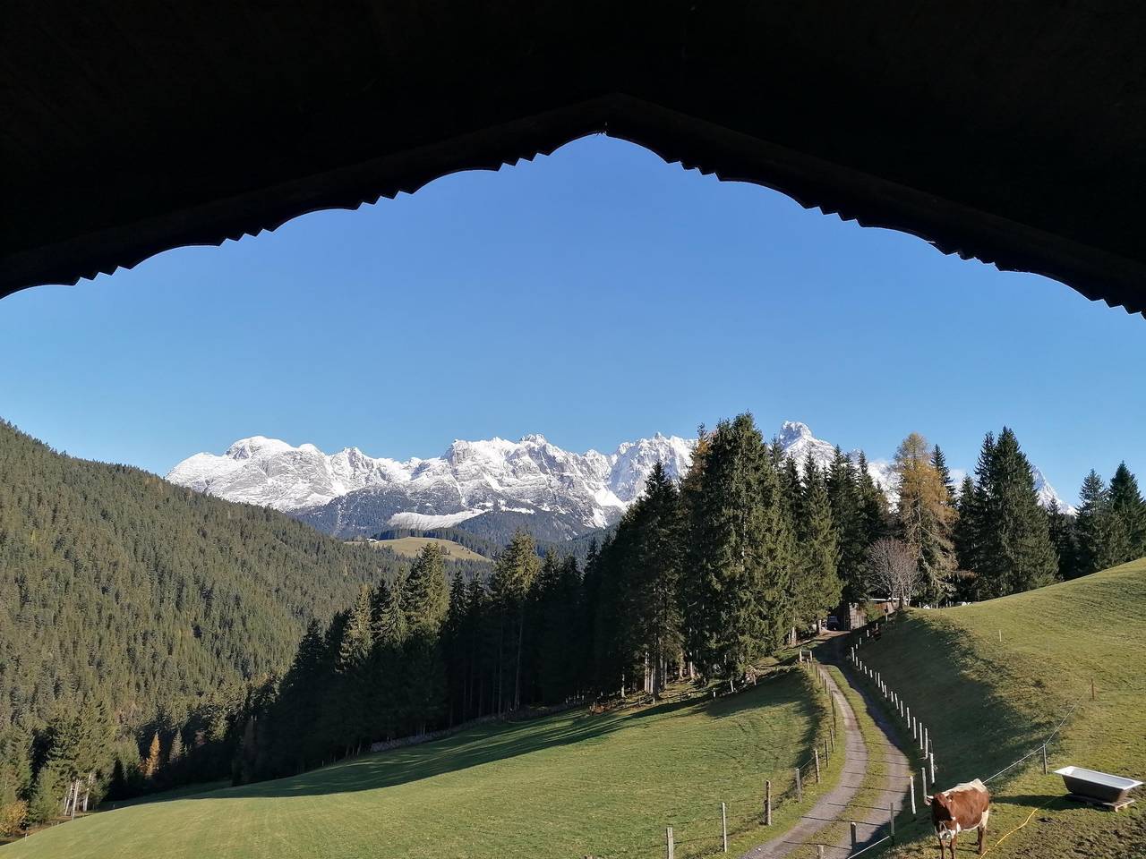 Nr 2 Doppel/Dreibettzimmer mit Dusche in Annaberg-Lungötz, Tennengau