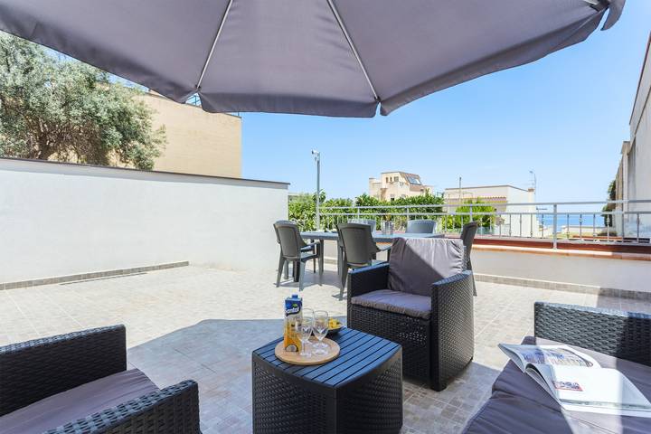 Maison de vacances pour 5 personnes, avec Jardin à Palerme