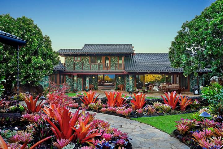 Ferienhaus für 6 Personen, mit Balkon und Garten auf Kauai