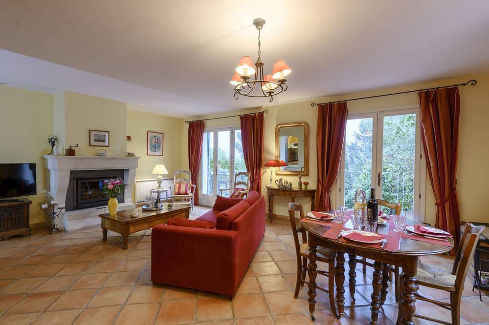 Casa-Vista al campo-Baño privado con ducha-Panorámico-Les Restanques in Paradou, Region de Arles