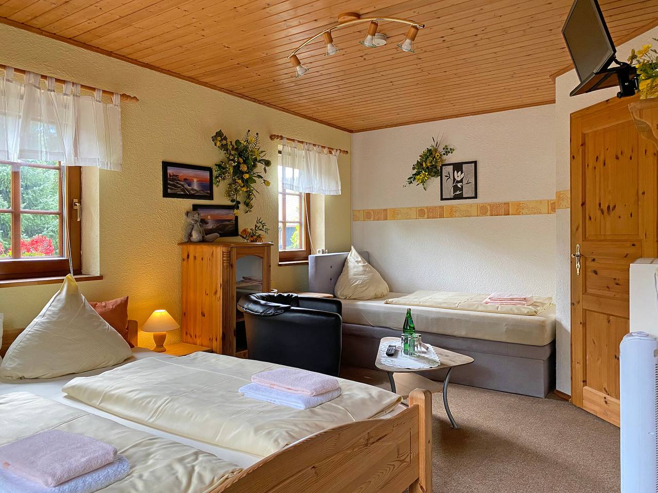 Dreibettzimmer Paul in Stolpen, Elbsandsteingebirge