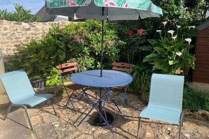 Appartement de vacances pour 2 personnes, avec jardin