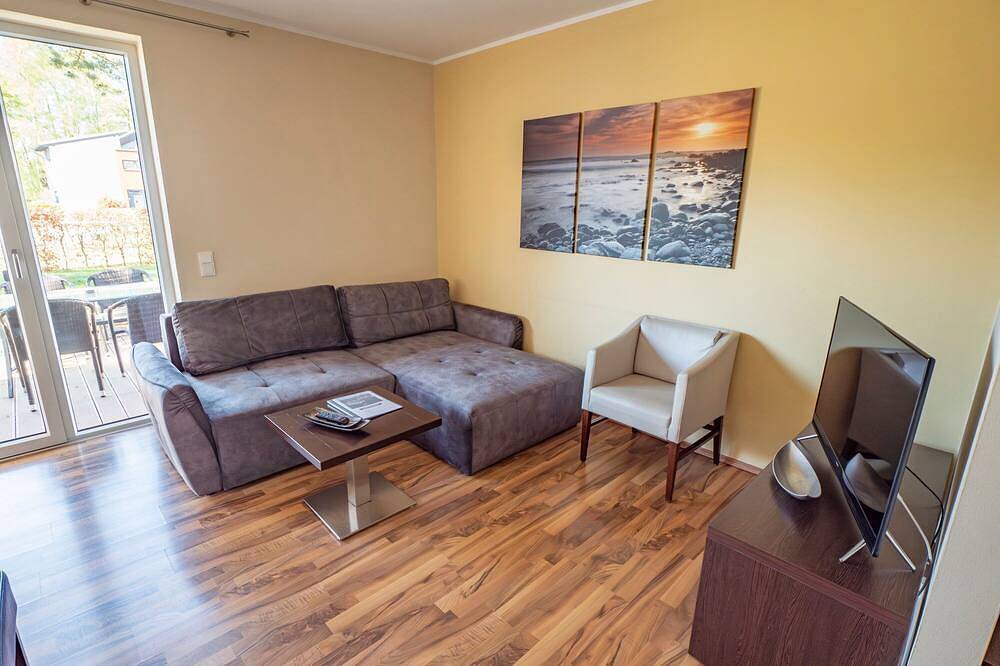 Ganze Wohnung, Ferienwohnung/App. für 4 Gäste mit 40m² in Waren in Waren (Müritz), Müritz