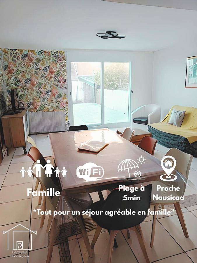 Maison de vacances pour 8 personnes, avec terrasse