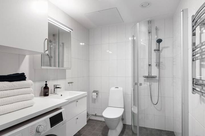 Ganze Wohnung, Bright & Modern Home in Barkarbystaden in Schwedische Ostsee
