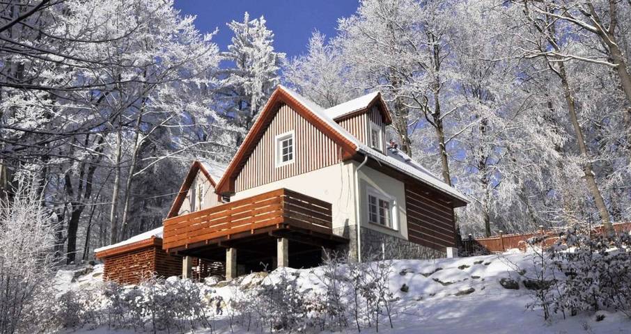 Ferienhaus für 5 Personen, mit Ausblick und Garten, mit Haustier