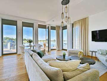 Ferienwohnung für 5 Personen, mit Sauna und Terrasse sowie Seeblick in Ummanz