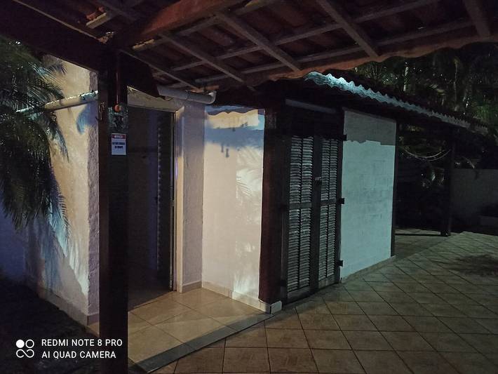 Vacation house for 12 people, with yard and balcony in Brazil