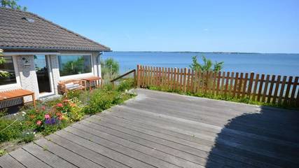 Ferienhaus für 2 Personen, mit Terrasse und Garten sowie Ausblick in Bockholm