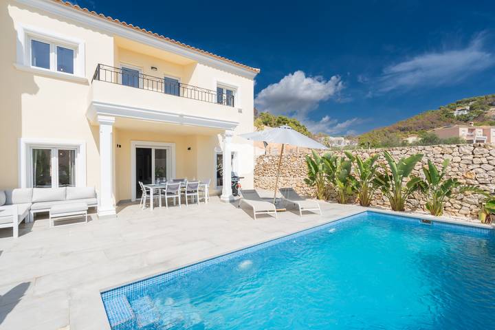 Bungalow pour 6 personnes, avec Balcon et Jardin à Calpe
