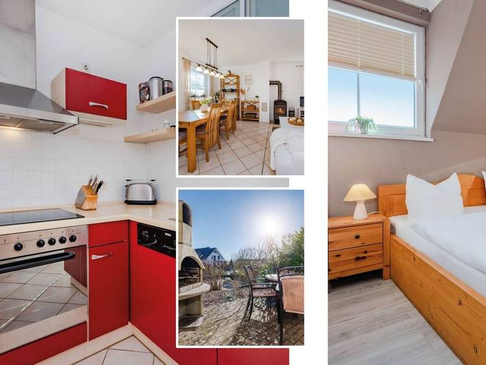 Ferienhaus für 6 Personen, mit Garten und Terrasse, mit Haustier in Korswandt