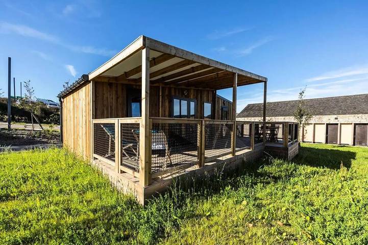 Wohnwagen für 6 Personen, mit Sauna und Garten sowie Terrasse - 1