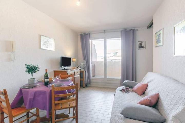 Gîte pour 4 personnes, avec terrasse et balcon/terrasse, animaux acceptés dans Office de Tourisme Sainte Maxime - 4