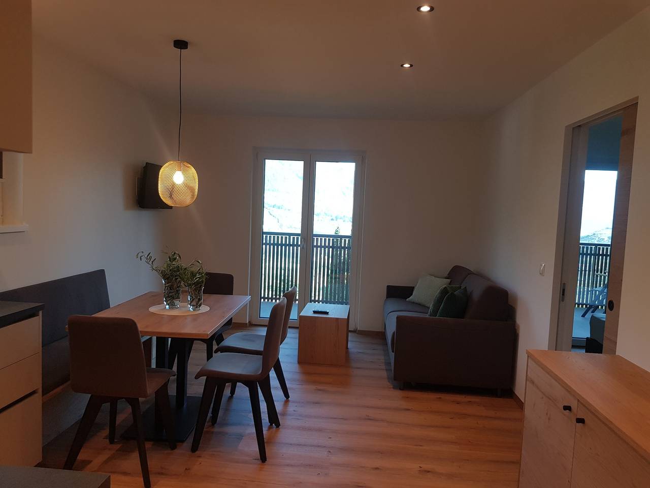 Ganze Wohnung, Apartment 'Sankt Corbinian 1' mit Bergblick, Gemeinschaftsgarten und Wlan in Kuens, Passeiertal