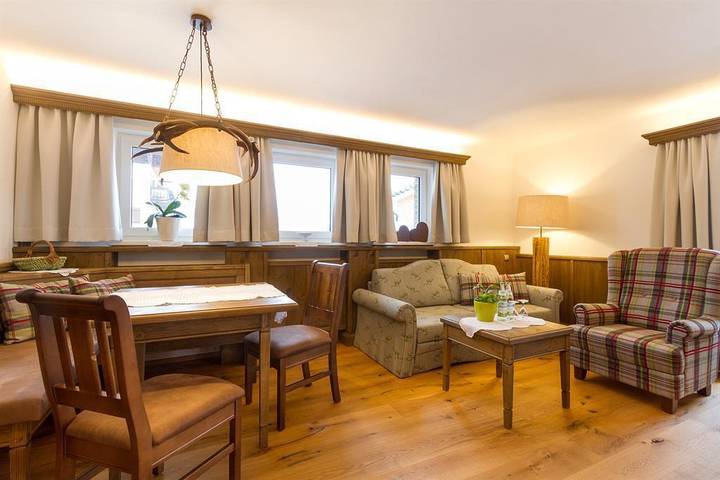 Hôtel pour 4 personnes, avec jacuzzi et sauna ainsi que balcon et jardin, adapté aux familles à Balderschwang - 4