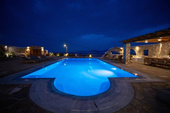 Casa vacanza per 15 persone, con Terrazza e Piscina a Mykonos