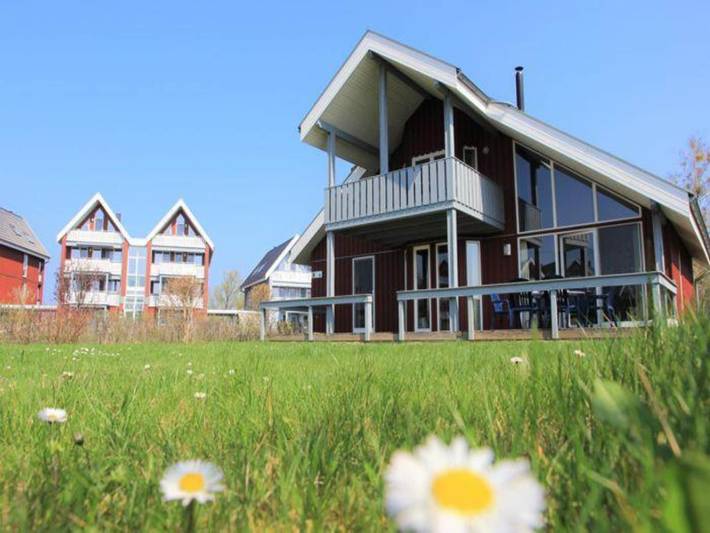 Ferienhaus für 8 Personen, mit Terrasse und Sauna sowie Pool, mit Haustier an der Müritz