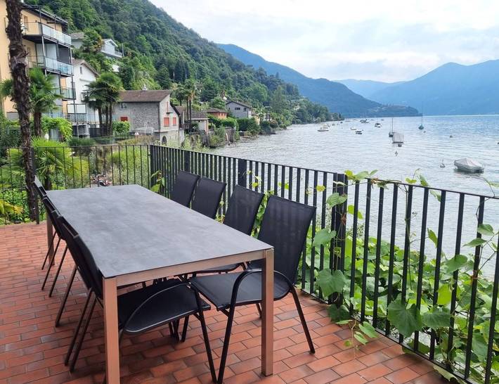 Ferienwohnung für 4 Personen, mit Seeblick und Balkon im Tessin - 3