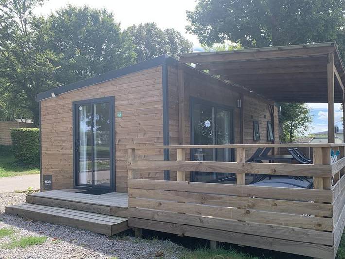 Sunêlia Camping les Nids du Lac - Mobilheim 4 personen - Mobiwood 36 mit seinem Privaten Jacuzzi - 2 Schlafzimmer in Sanchey, Épinal und Umgebung
