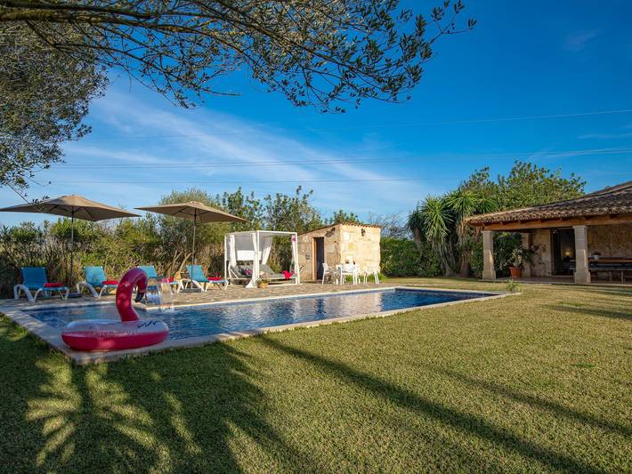 Casa rural para 6 personas, con Balcón/Terraza además de Jardín y Piscina en Pollença - 4