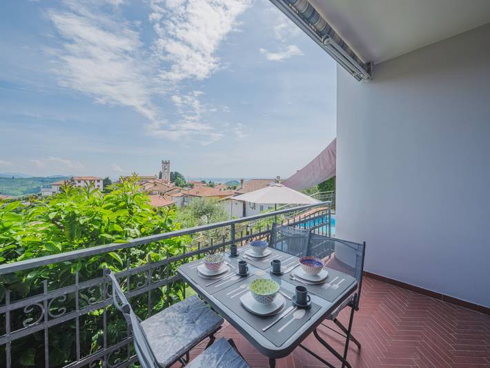Location de vacances pour 6 personnes, avec piscine ainsi que terrasse et jardin dans Corsanico Bargecchia - 4
