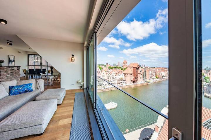Loft dla 4 osób, z widok w Trójmiasto