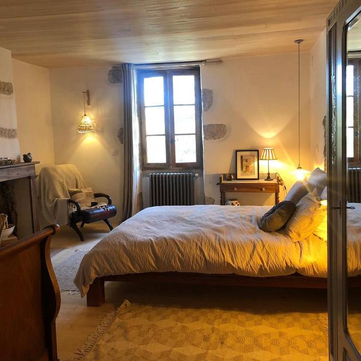 Chambre d’hôte pour 2 personnes, avec jardin et vue