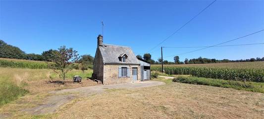 Maison de campagne pour 4 personnes, avec vue ainsi que terrasse et jardin à Yvrandes