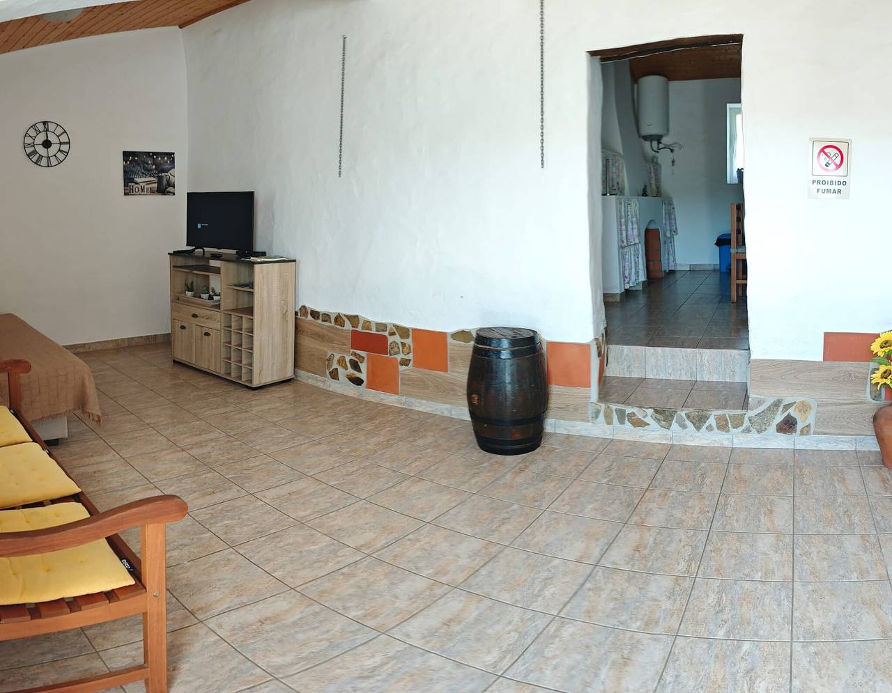 Apartamento entero, Casa rural 'Casa Dos Avós' con vistas a la montaña, piscina compartida y Wi-Fi in Saboia, Costa Alentejana