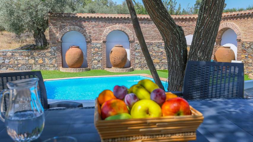 Chalet para 8 personas, con piscina y balcón/terraza en Sierra Norte de Sevilla - 2