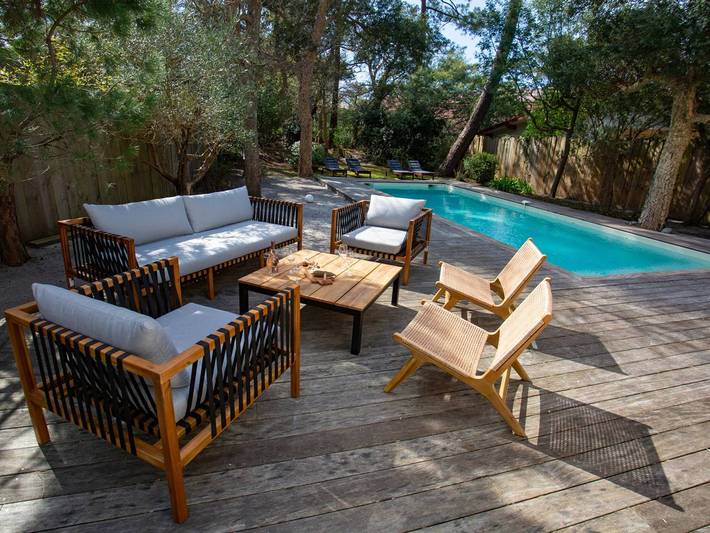 Villa pour 8 personnes, avec jacuzzi et jardin à Hossegor - 3