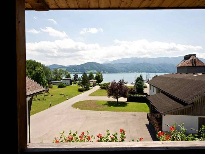 Ferienwohnung für 3 Personen, mit Garten und Seeblick im Salzkammergut - 2