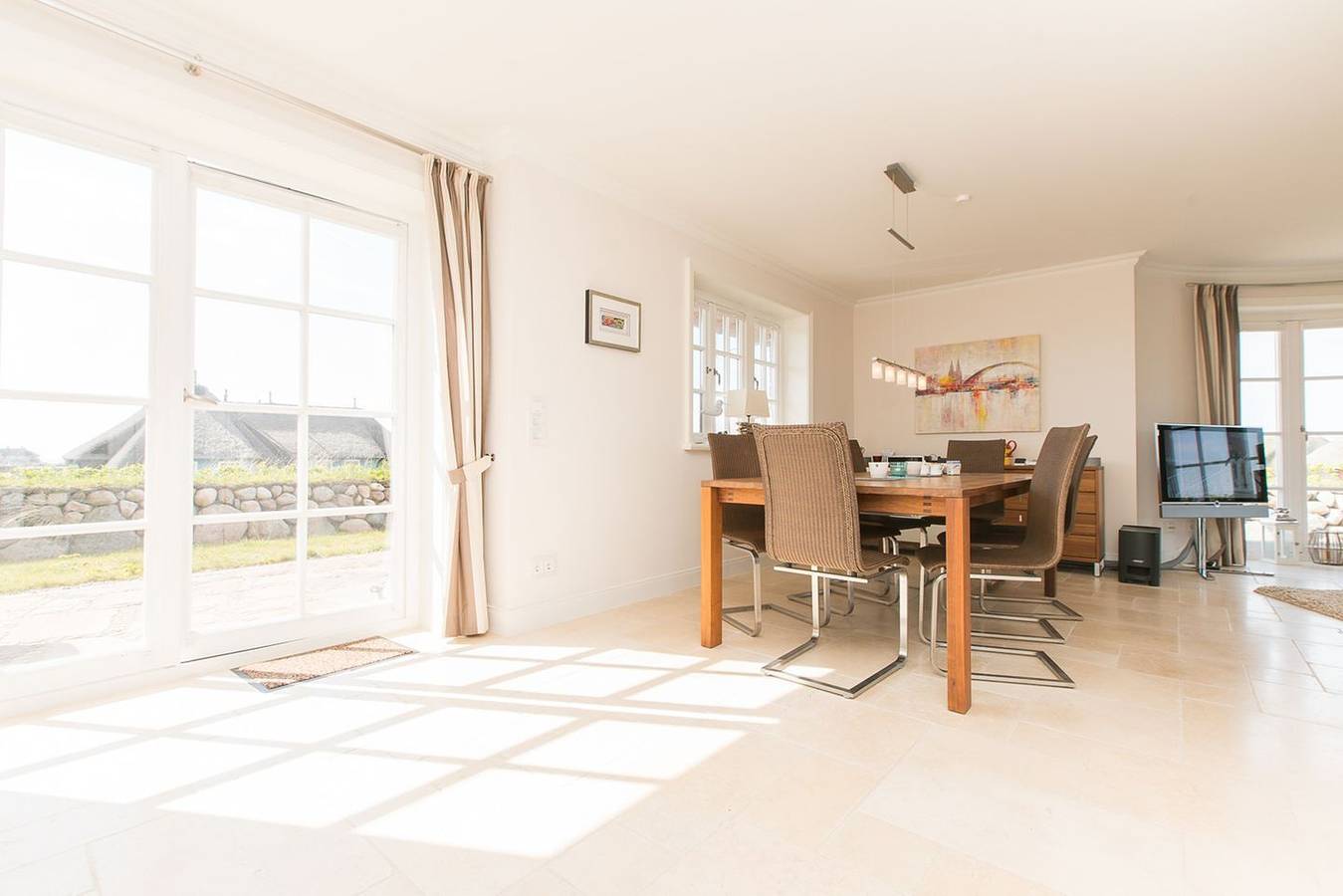 Haus Meerblick in Rantum: Großzügiges Ferienhaus mit Sauna und Meerblick in Rantum, Sylt (Gemeinde)