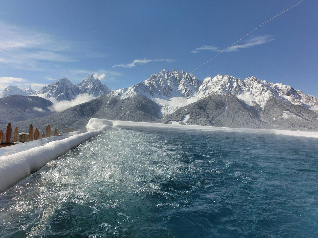 Ganze Ferienwohnung, Glinzhof Chalet Nature Resort - Panoramazimmer 2 in Innichberg, Innichen